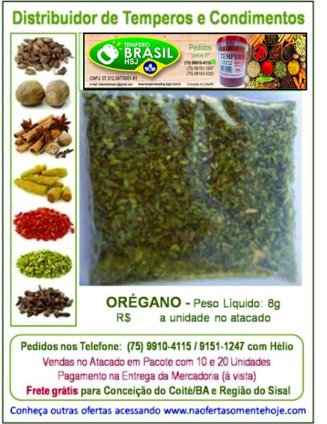 7898917609095 Orégano - 10g